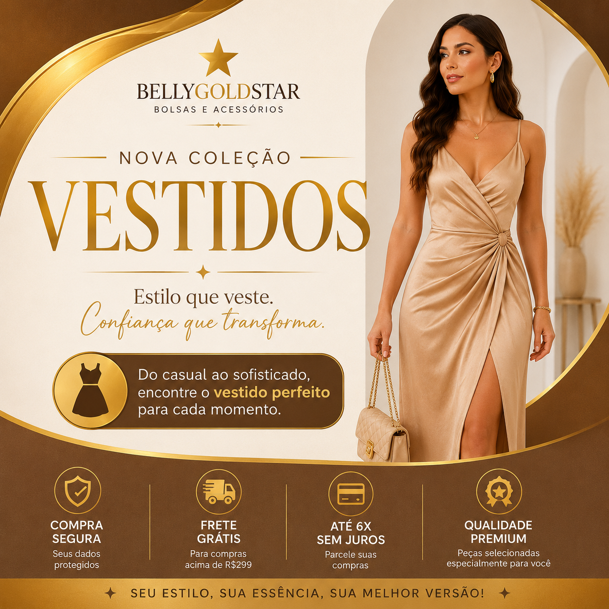 Vestidos Femininos Premium | Elegância para Todas as Ocasiões
